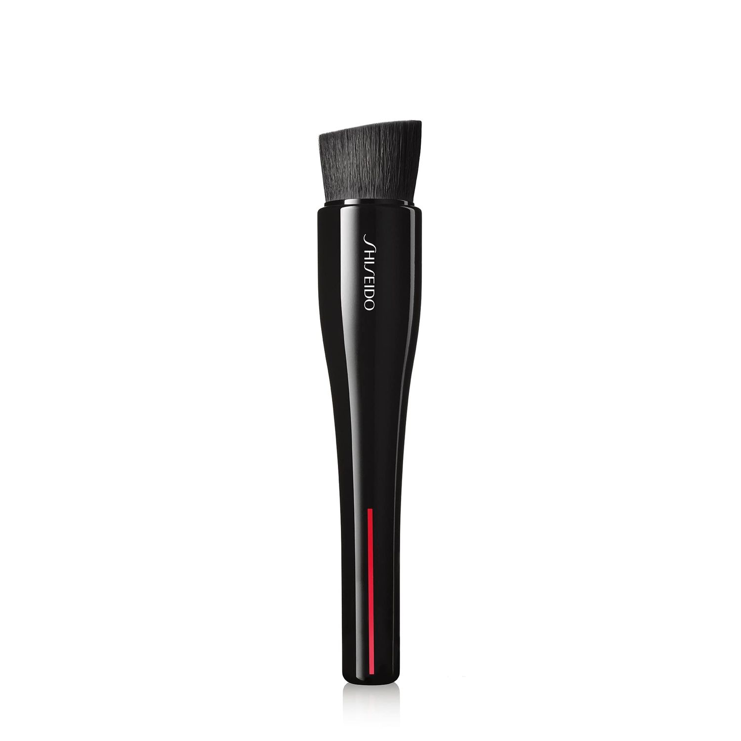 Shiseido HASU FUDE Foundation Brush - Flat, Angled Design for Precision &amp; Excellent, Streak-Free Coverage - High-Performance, Synthetic Bristles - Made in Japan