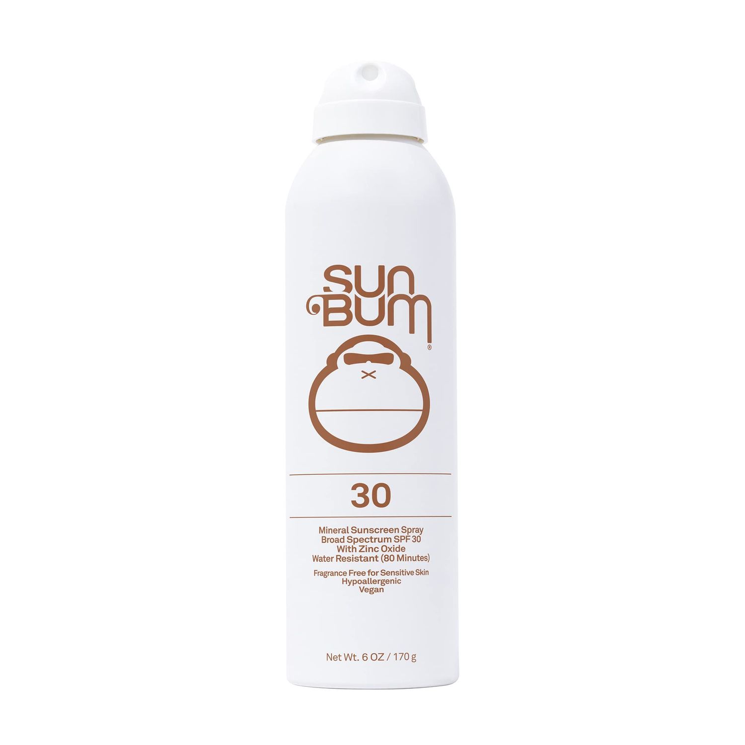 Sun Bum Mineral SPF 30 Sunscreen Body Spray | Water-Resistant Broad Spectrum Moisturizing Sunblock with Vitamin E | Hypoallergenic |Hawaii 104 Act Compliant (Octinoxate &amp; Oxybenzone Free) | 6 oz