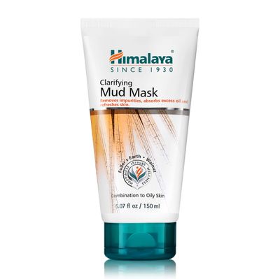 Himalaya Clarifying Mud Mask for Purifying &amp; Deep Cleaning, to Hydrate &amp; Rejuvenate Tired Skin, 5.07 oz