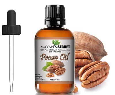 Mayan&#39;s Secret Pecan oil for Skin Tightening, Wrinkles Prevention, Rejuvenate Skin Cells