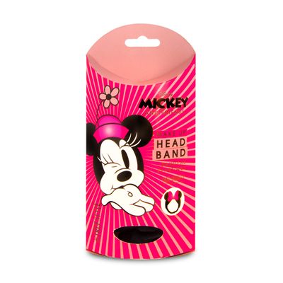 MAD Beauty Disney Minnie Mouse Headband | Keeps Hair Tucked Away During Beauty Routine | Cruelty-Free Cosmetics | Skincare Gifts for Women, Adults, and Kids