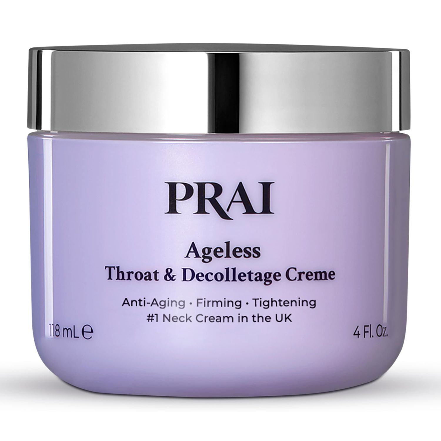 PRAI Neck Creme for Tightening &amp; Firming Beauty | Neck Firming Cream That Boosts Elasticity | Cruelty &amp; Paraben-Free Vegan Neck Tightening Cream | Neck and Chest Firming Cream With Hyaluronic Acid
