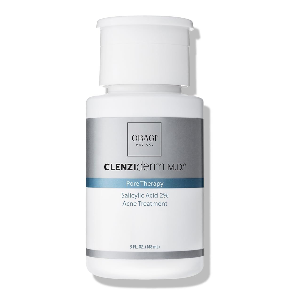Obagi CLENZIderm M.D. Pore Therapy Exfoliating BHA Toner - Unclogs Pores with 2% Salicylic Acid Acne Treatment - 5 oz