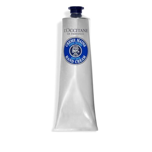 LOccitane Shea Butter Hand Cream 5.1 Oz: Nourishes Very Dry Hands, Protects Skin, With 20% Organic Shea Butter, Vegan, 1 Sold Every 3 Seconds*