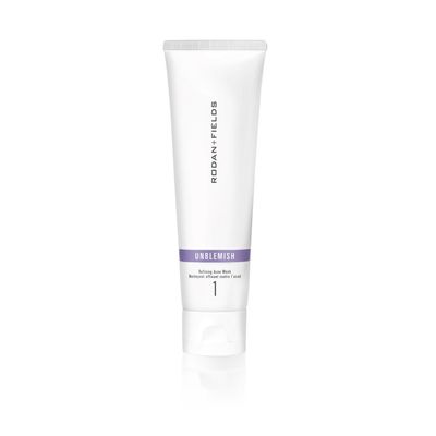 RODAN + FIELDS UNBLEMISH Acne Face Wash | 125 ml | Salicylic Acid Exfoliator for Blemish Prone Skin | Controls Oil, Soothes Skin, Gentle on Skin Types