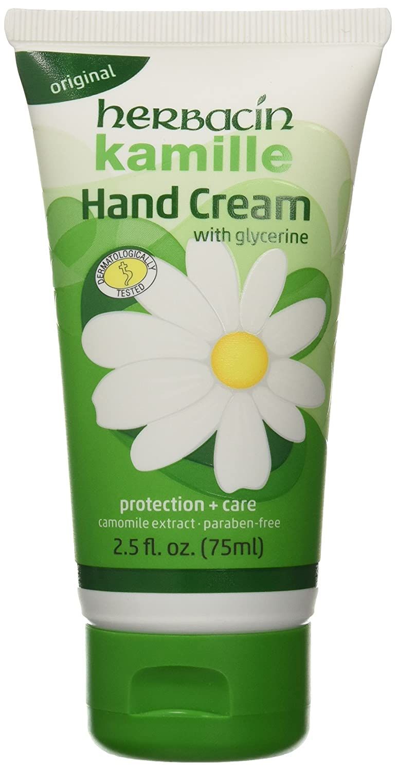 Herbacin Kamille Hand Cream, Paraben Free, 2.5 Fluid Ounce
