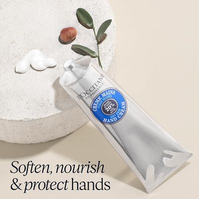 LOccitane Shea Butter Hand Cream 5.1 Oz: Nourishes Very Dry Hands, Protects Skin, With 20% Organic Shea Butter, Vegan, 1 Sold Every 3 Seconds*