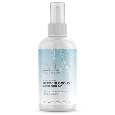Hypochlorous Acid Spray for Face - HOCl for Cleansing &amp; Blemish Reduction - Travel Size Facial Cleanser Spray for Post Workout - Sweat Spray - Face Spray for Body, Safe for Eyes - Post Workout