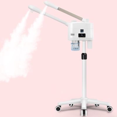 Professional Facial Steamer, 2 in 1 Facial Steamer with Hot&amp;Cold Nozzle, Esthetician Face Steamer with Digital Display for Spa, Salon and Home Use