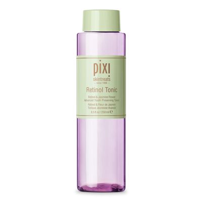 Pixi Retinol Tonic, Smoothing &amp; Firming Facial Toner, Enhanced with Peptides to Boost Collagen Production, Alcohol-Free Daily Rejuvenating Toner, 250 ml / 8.5 fl oz