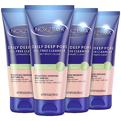 Noxzema Cleanser Daily Deep Pore Cleanser 6 oz (Pack of 4)