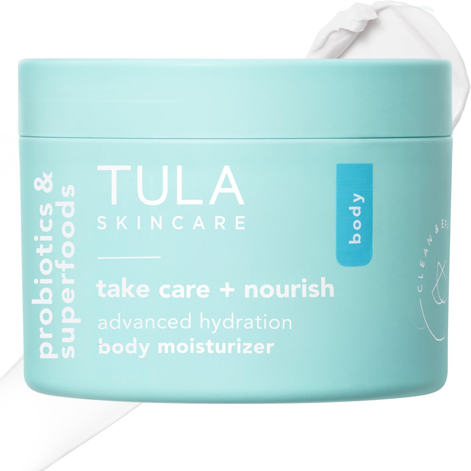 TULA Skin Care Take Care + Nourish - Advanced Hydration Body Moisturizer, Non-Greasy, Contains Vitamin C &amp; Yuku to Improve Skin Tone &amp; Texture, 8.1 oz.