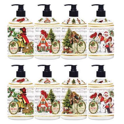 Toeah Home &amp; Body Holiday Greetings Hand Soap, 8-pack 21.5 fl oz Bottles