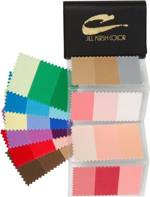 Supreme Swatch Book for Warm Blonde Hair Color: Your Perfect Colors - For Men &amp; Women - Look Younger, Thinner, Soulful Wearing Your Colors and Fabrics! By Jill Kirsh Color, Hollywood&#39;s Guru of Hue
