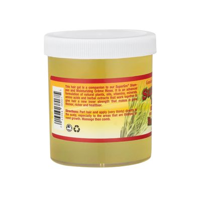 Genuine African Formula SuperGro Extra Hold Gel for Natural Hair Styling - 16 oz