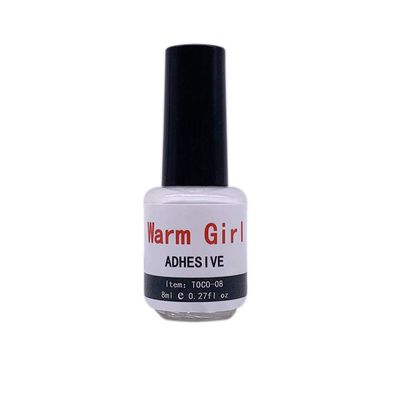 Professional 2PCS Galaxy Star Nail Art Glue for Foil Sticker Nail Transfer Tips Decorations Adhesive White 8ml