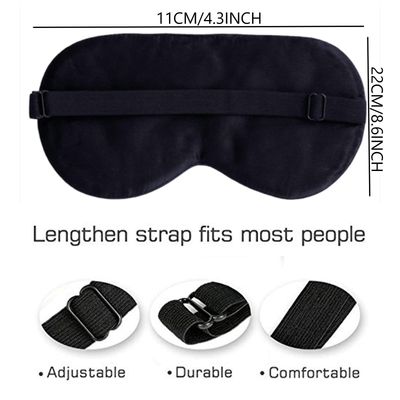 Maxfeel 100% Pure Silk Eye Mask Sleep Eye Mask Eye Cover Eyeshade Sleeping Eye Mask Printed Colors (#12)