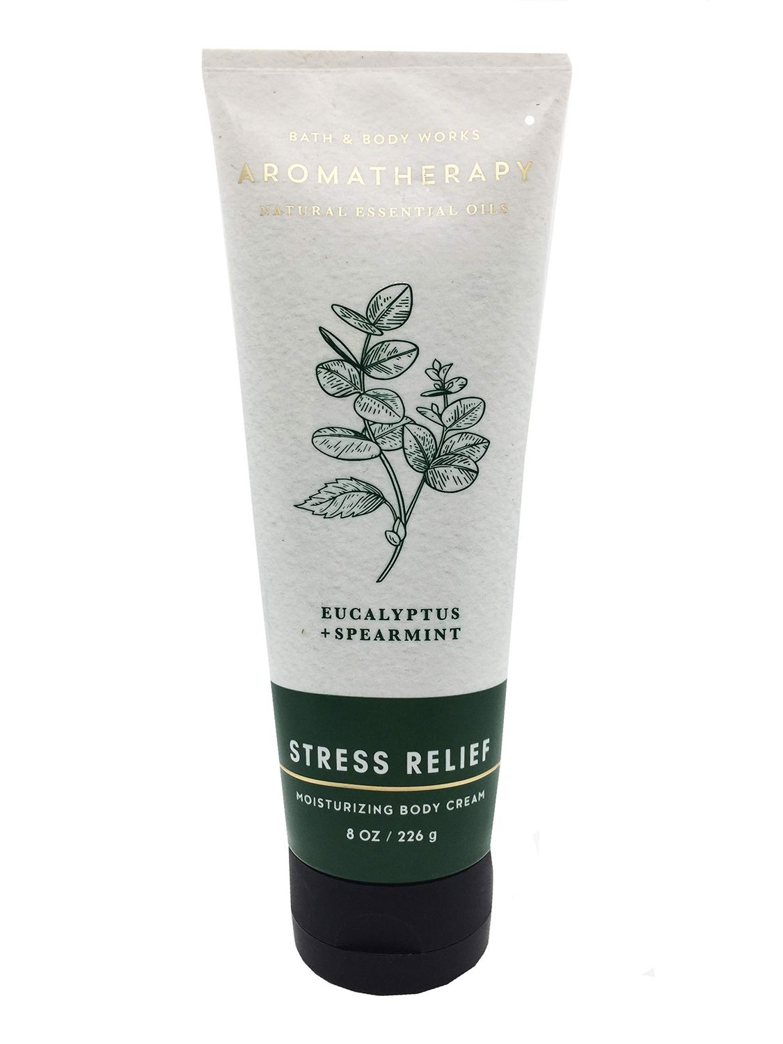 Bath &amp; Body Works Aromatherapy Stress Relief Eucalyptus Spearmint Body Cream 8 Ounce