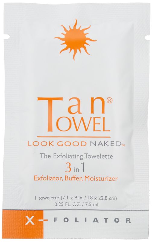Tan Towel X Foliator, 10 Count