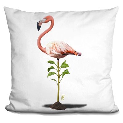 LiLiPi Planted Decorative Accent Throw Pillow