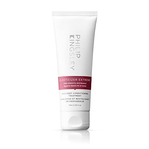 PHILIP KINGSLEY Elasticizer Extreme Deep-Conditioning Hair Mask Repair Treatment for Dry Curly Hair and Over-Processed or Damaged Hair Deeply Conditions, Adds Bounce and Shine, 2.5 oz