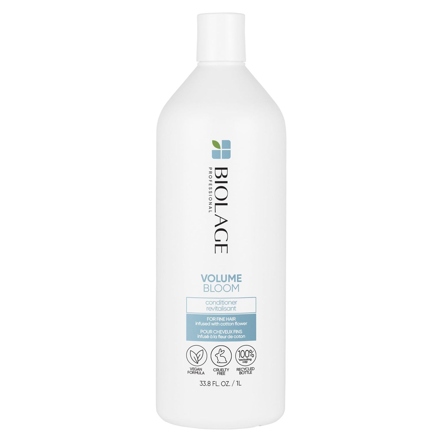 Biolage Volume Bloom Conditioner | Volumizing Conditioner | Weightless Moisture For Long-Lasting Voluminous Hair | For Fine Hair | Paraben &amp; Silicone-Free | Vegan | Cruelty Free | 33.8 Fl. Oz