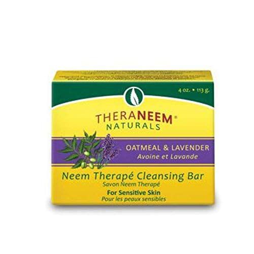 TheraNeem | Oatmeal Lavender &amp; Neem Oil Cleansing Bar