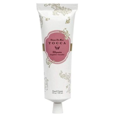 Tocca Crema de Mano, Cleopatra Hand Cream, 4 oz - Grapefruit, Jasmine, Vanilla Musk - Moisturizing, Quick Absorbing