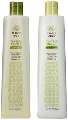 Trader Joe&#39;s Tea Tree Tingle Shampoo &amp; Conditioner, 16 oz.