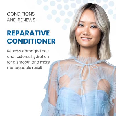 ALOXXI Reparative Hair Repair Conditioner with Amino Acid, Peptide &amp; Keratin using ColourCare Complex &amp; Advanced Recover Technology - Safe for Color Treated Hair, 10.1 Fl Oz