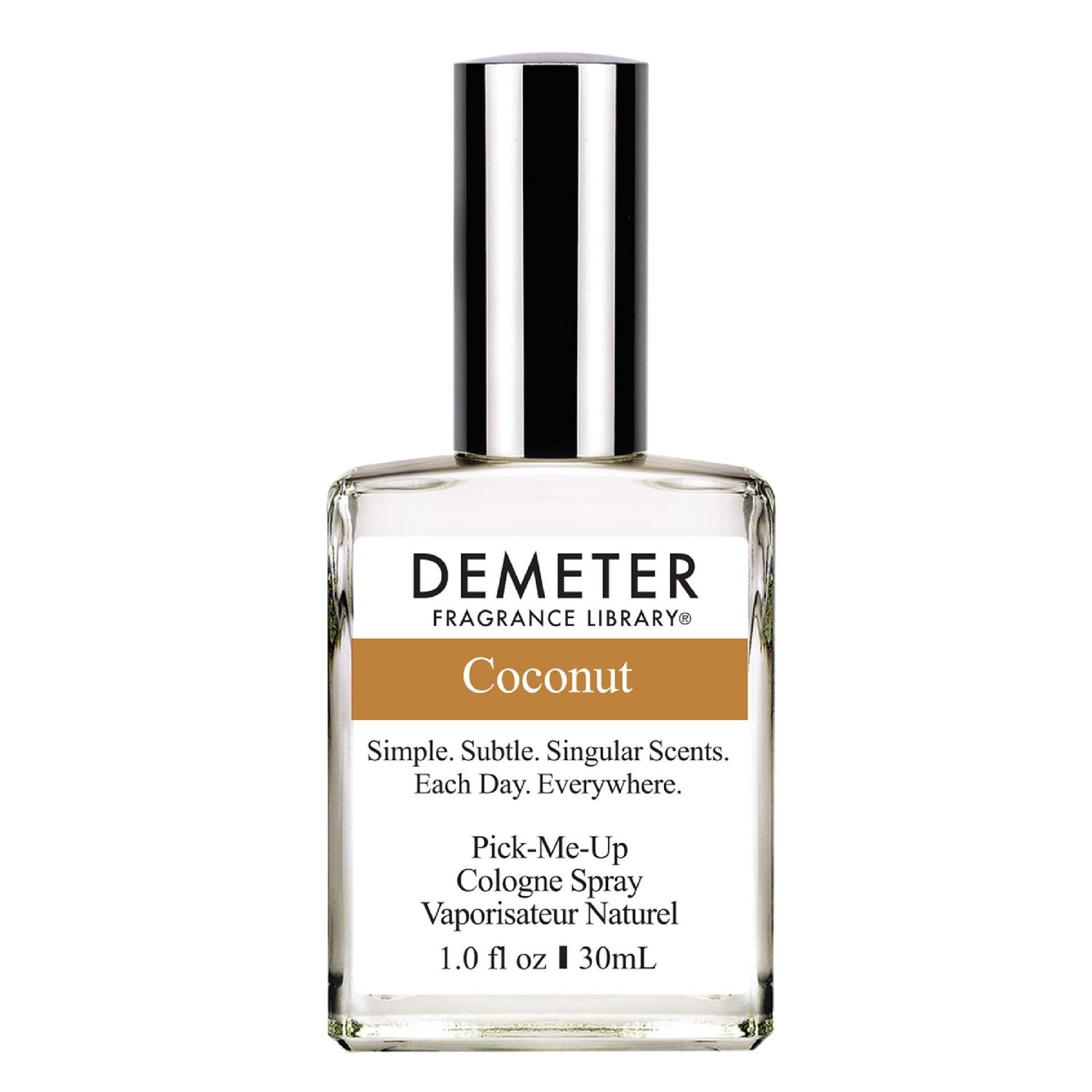 DEMETER Coconut, 1 Oz Cologne Spray, Perfume for Women And Men