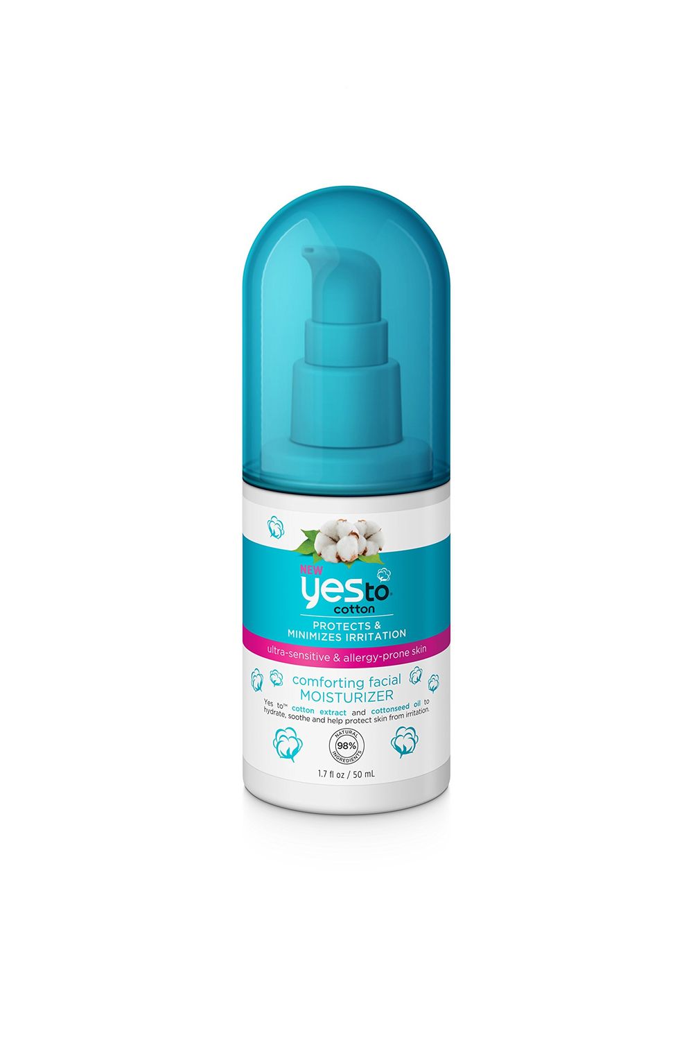 Yes To Cotton Comforting Facial Moisturizer, 1.7 Fluid Ounce