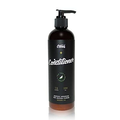 O&#39;Douds Natural Hair Conditioner - Ultra Hydrating for Hair &amp; Scalp - Plant-Based, Sulfate &amp; Paraben Free Conditioner - Tea Tree &amp; Grapefruit Scent, 12 oz.