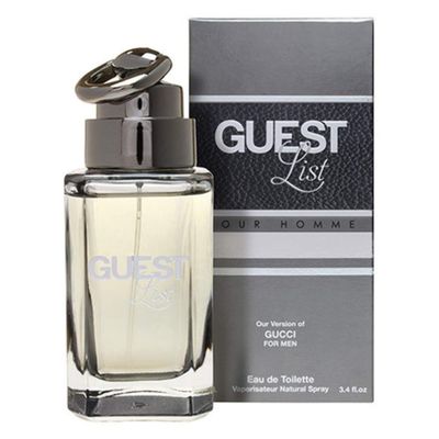 GUEST LIST MEN 3.4oz EDT-SP (IMPRESSION PERFUME