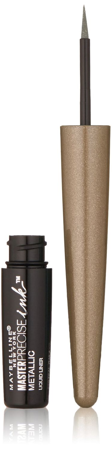 Maybelline New York Master Precise Ink Metallic Liquid Liner, Stellar Sand, 0.06 Fluid Ounce