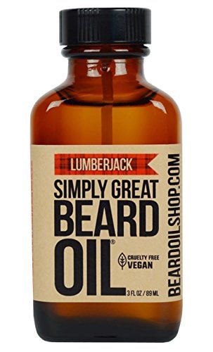 SIMPLY GREAT BEARD OIL Beard Oil Lumberjack, 2.9 OZ