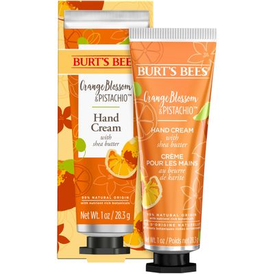 Burts Bees Orange Blossom and Pistachio Hand Cream with Shea Butter, 1 Ounce