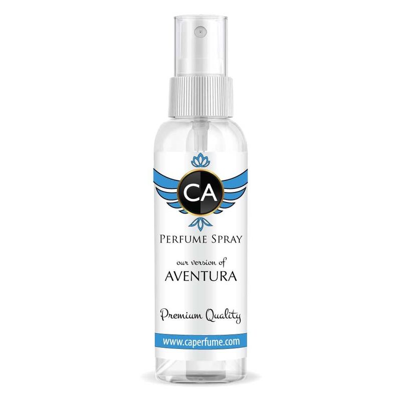 CA Perfume Impression of Aventura For Men Replica Version Fragrance Dupes Concentrated Long Lasting Eau de Parfum Spray Refillable Atomizer Bottle 2Fl Oz/60ml-X2