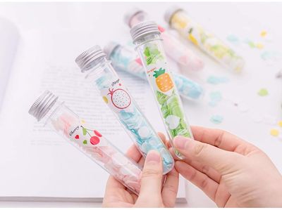 UUYYEO 6 Boxes Portable Disposable Paper Soap Confetti Soap Sheets Soap Flakes for Washing Hand