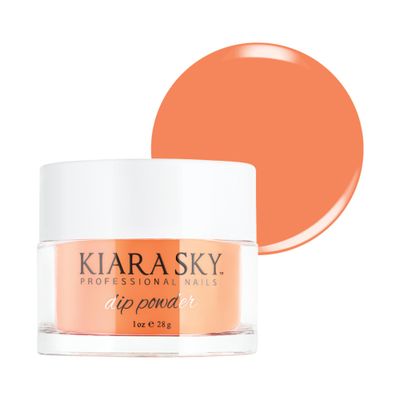 Kiara Sky Long Lasting Nail Dip Powder Orange Tones 1 oz, Son of a Peach