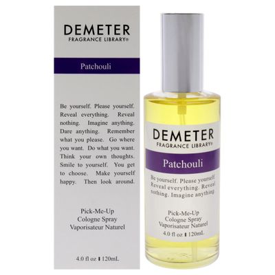 Demeter Patchouli Cologne Spray Women, 4 Ounce