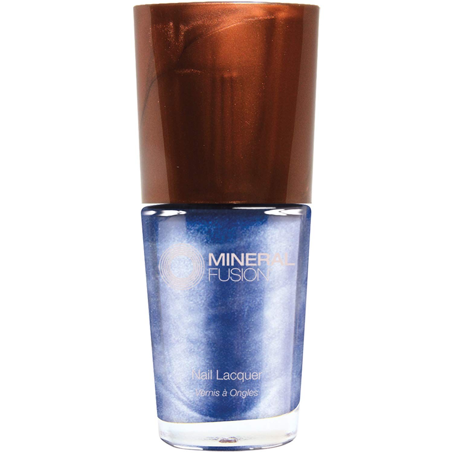 Mineral Fusion Nail Polish, Azurite Sky, 0.33 Ounce (Packaging May Vary)