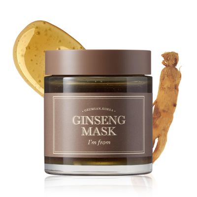 I&#39;m from] Ginseng Mask, detox, elasticity, prevent fine lines, 3.97% ginseng extract, 120g, 4.23oz