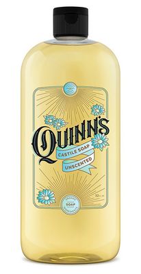 Quinn&#39;s Pure Castile Organic Liquid Soap, 32 ounce (Unscented)