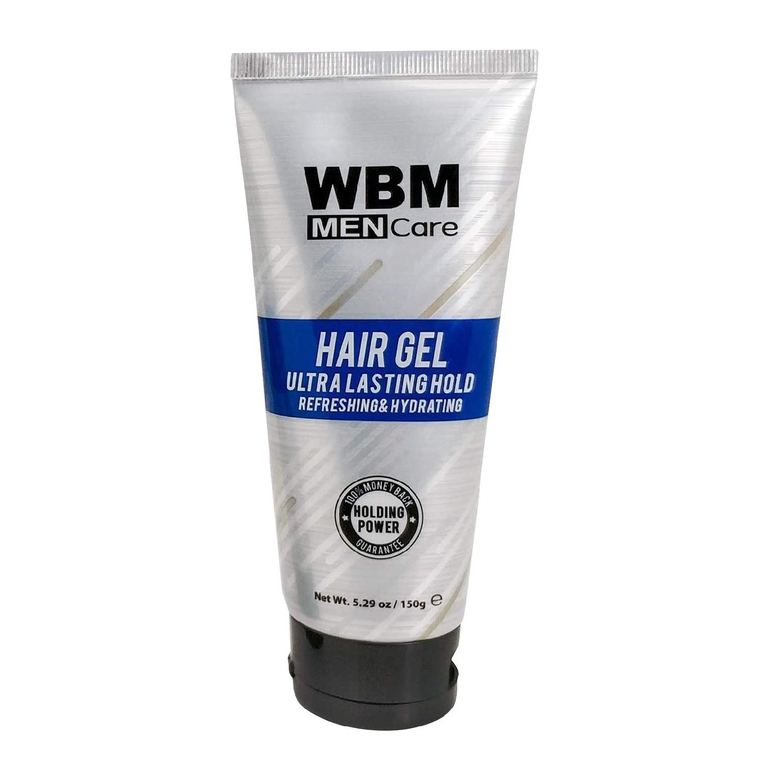 WBM Care Men Styling Hair Gel | Refreshing &amp; Hydrating | for All Hair Types, 5.29 oz