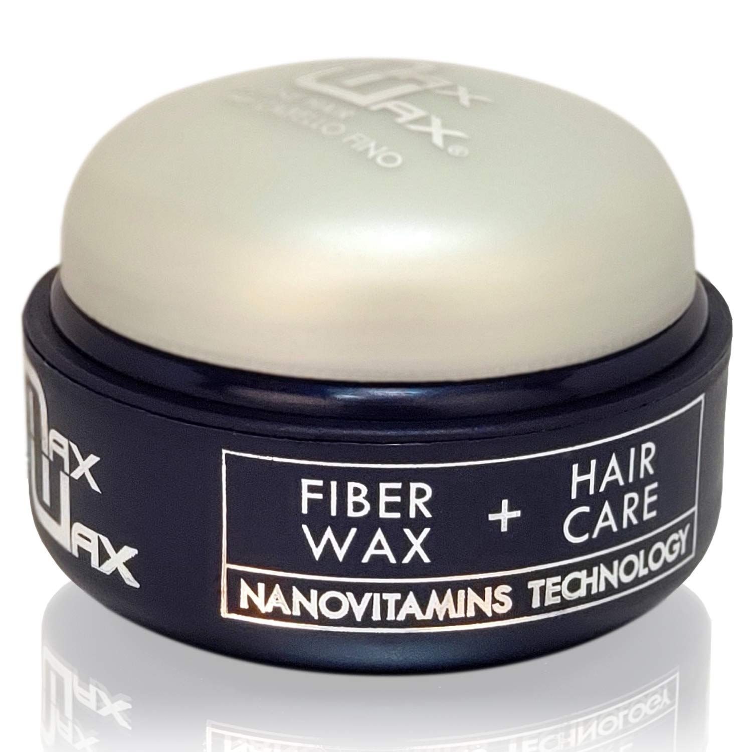 MaxWax Natural Hair Styling Wax With Hair Treatment for Fine Hair. Helps Repair, Thicken, Strengthen, Grow and Protect Hair. Natural Ingredients and Vitamins. Matte and Shine Looks. Women and Men.