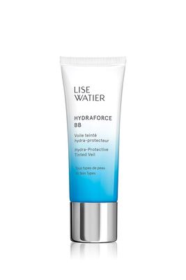 Watier HydraForce BB Hydra-Protective Tinted Veil, Porcelaine/Porcelain, BB Cream Tinted Moisturizer, Light Coverage, Healthy-Looking Glow, Even Complexion, All Skin Types, 36 mL