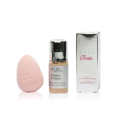 PR Beauty Shake and Bake Powder-to-cream Under Eye Concealer ,0.17 Fl Oz(Pack of 1)
