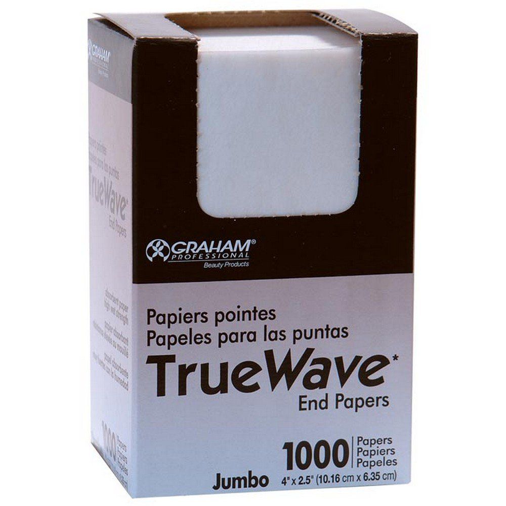 Graham Jumbo End Papers for Hair Perms- 2.5 x 4-1000ct&quot;&quot;