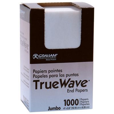 Graham Jumbo End Papers for Hair Perms- 2.5 x 4-1000ct&quot;&quot;